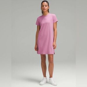 Lululemon Classic-Fit Cotton-Blend T-Shirt Dress (Preloved)